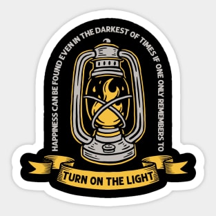 Turn on the light Sticker